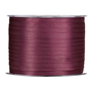 NASTRO DOPPIO RASO VINO 6 MM X 100 M