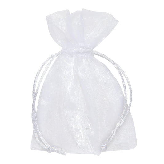 SACCHETTO ORGANZA BIANCO