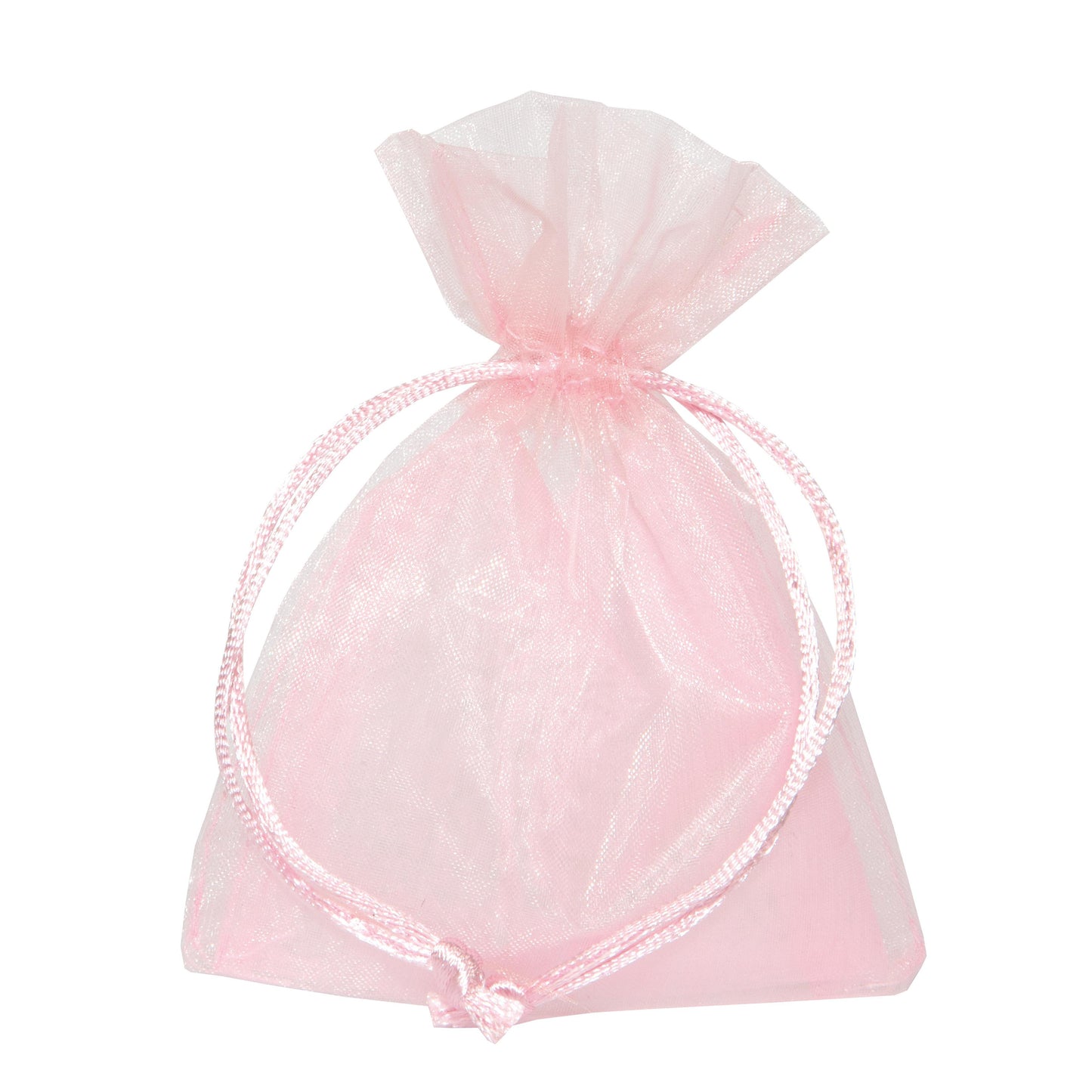 SACCHETTO ORGANZA ROSA