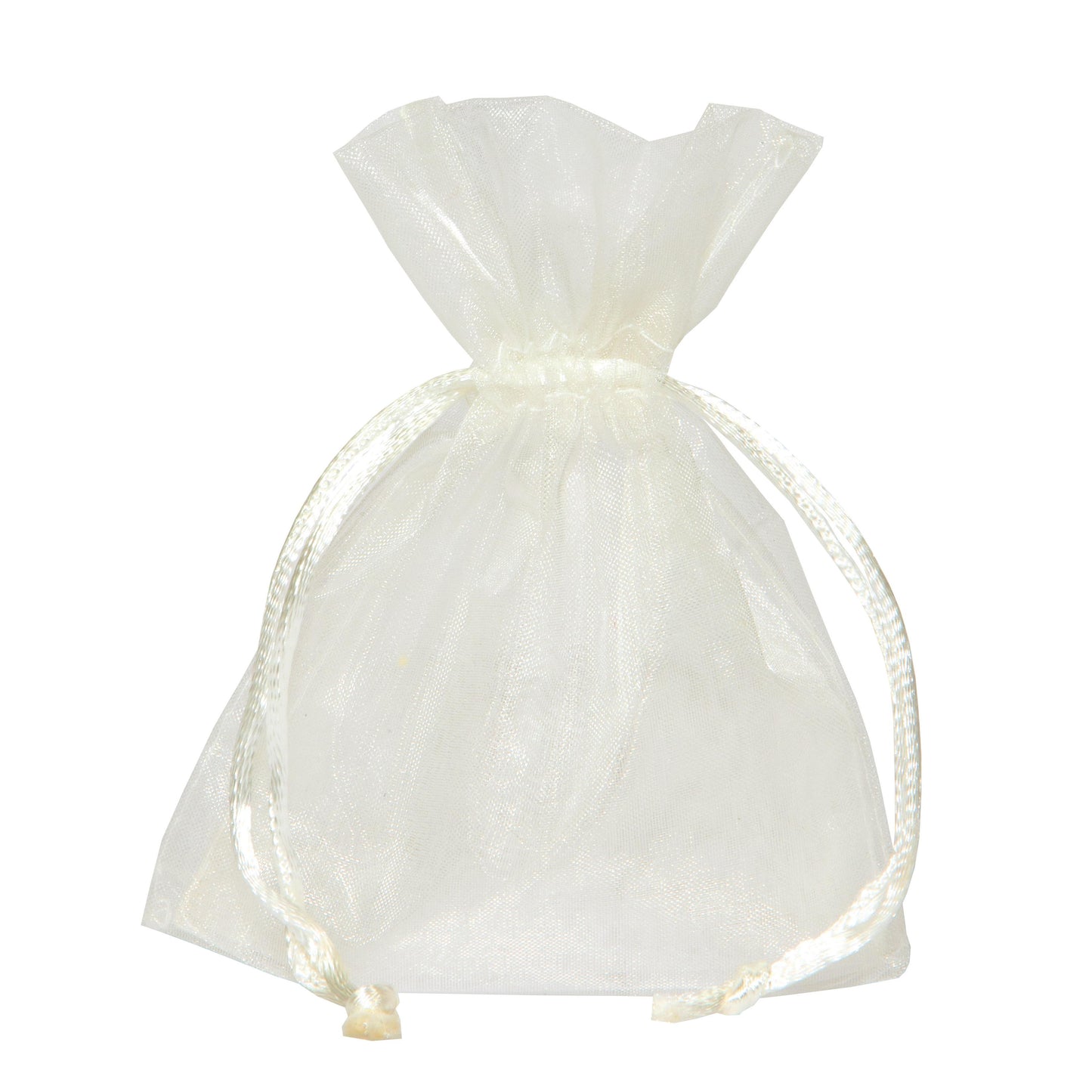 SACCHETTO ORGANZA CREMA