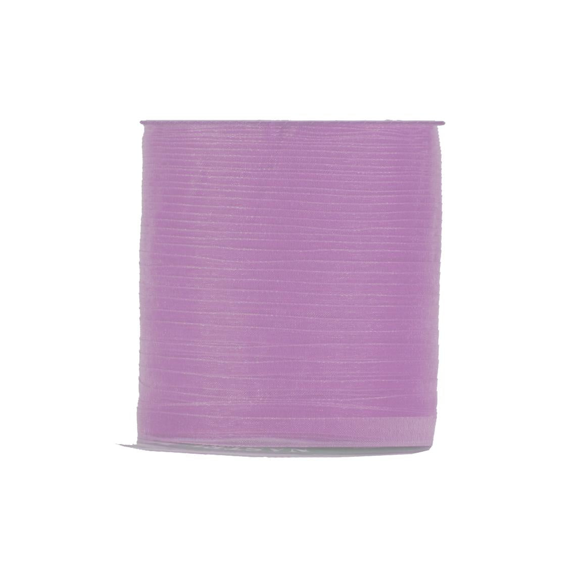 NASTRO ORGANZA EFFETTO LUCENTE LAVANDA