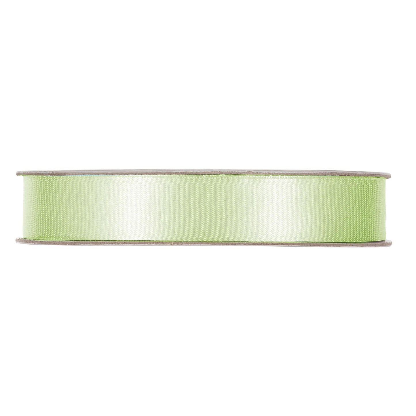 NASTRO DOPPIO RASO VERDE LIME