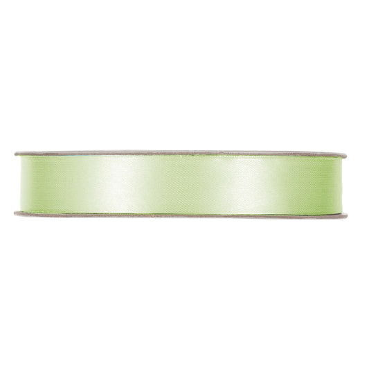 NASTRO DOPPIO RASO VERDE LIME