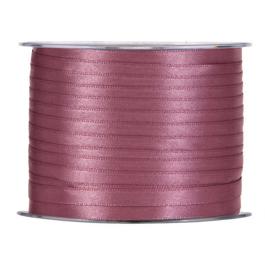 NASTRO DOPPIO RASO ROSA SCURO