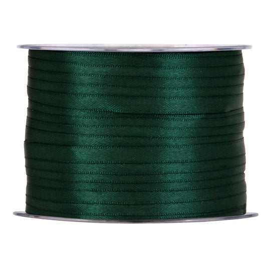 NASTRO DOPPIO RASO VERDE 6 MM X 100 M