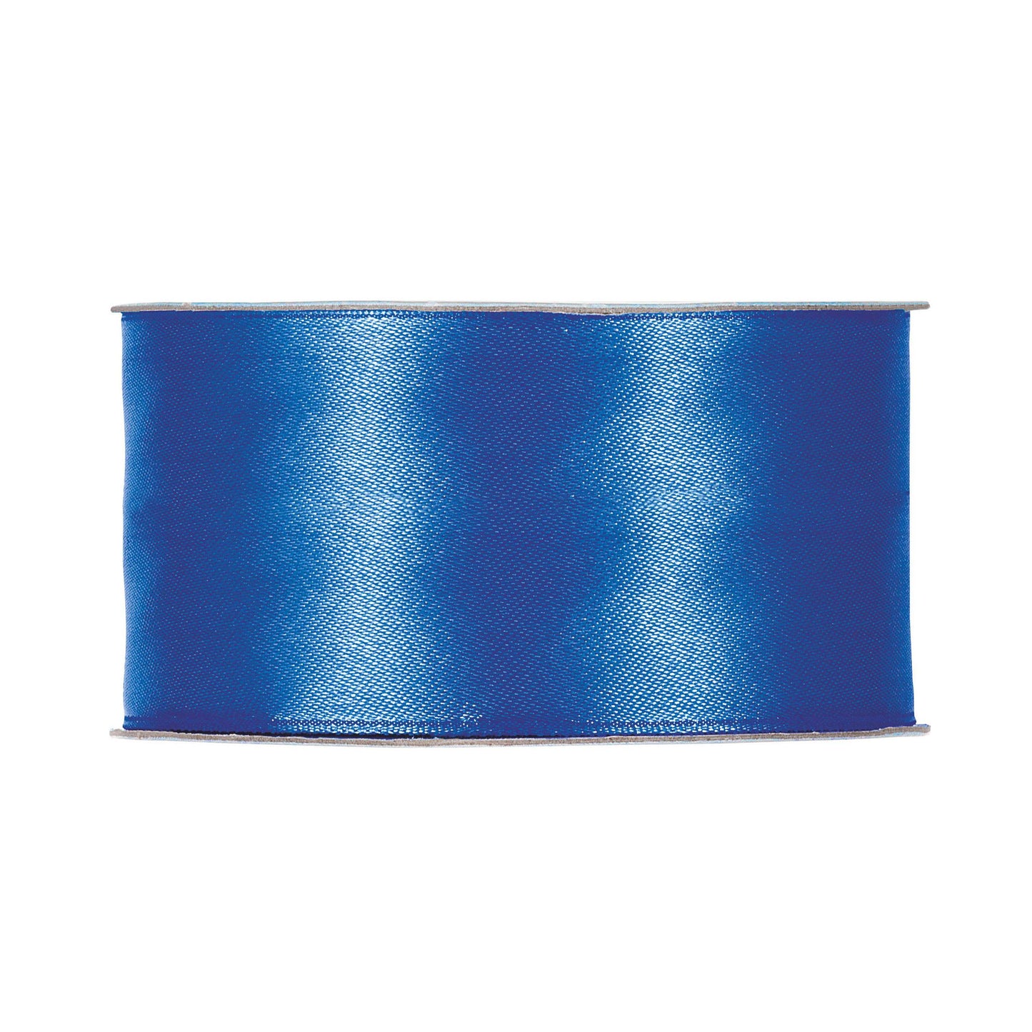 NASTRO DOPPIO RASO BLU BRILLANTE