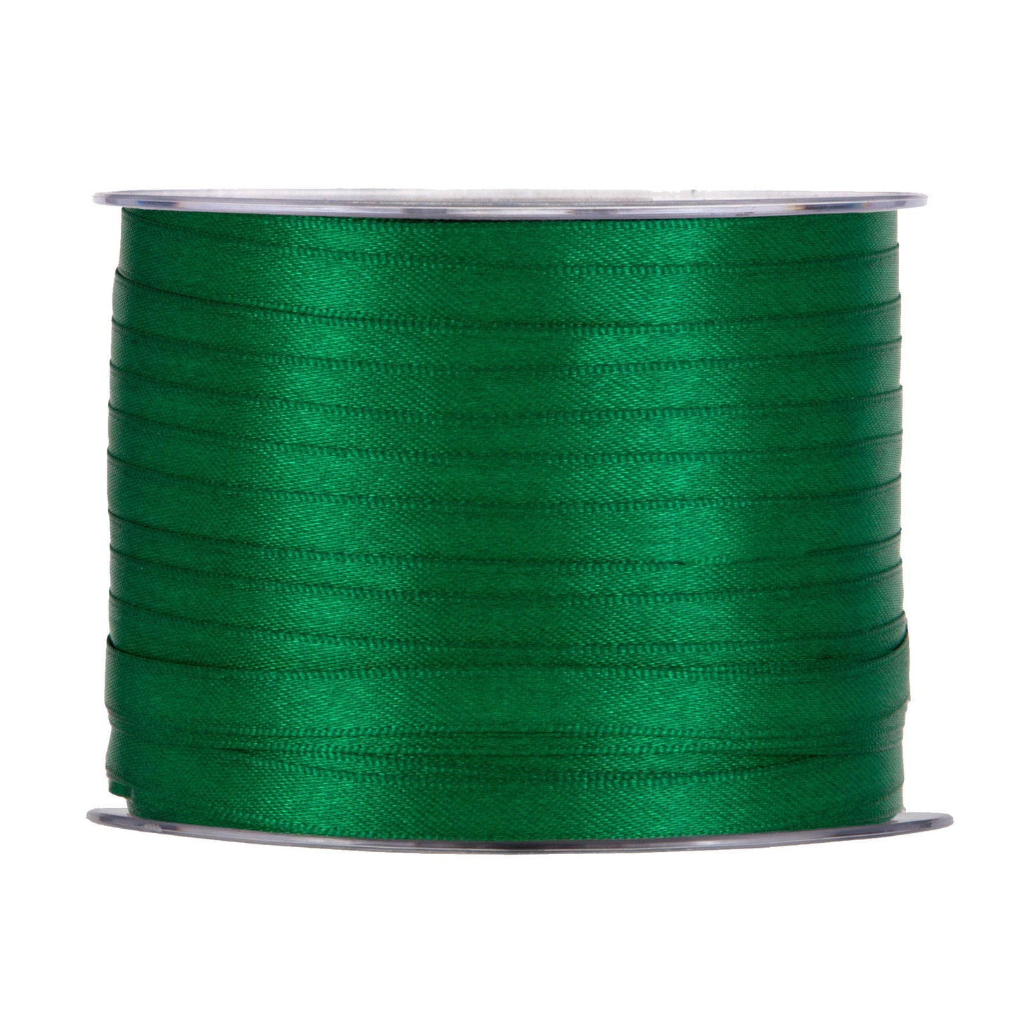 NASTRO DOPPIO RASO VERDE SCURO