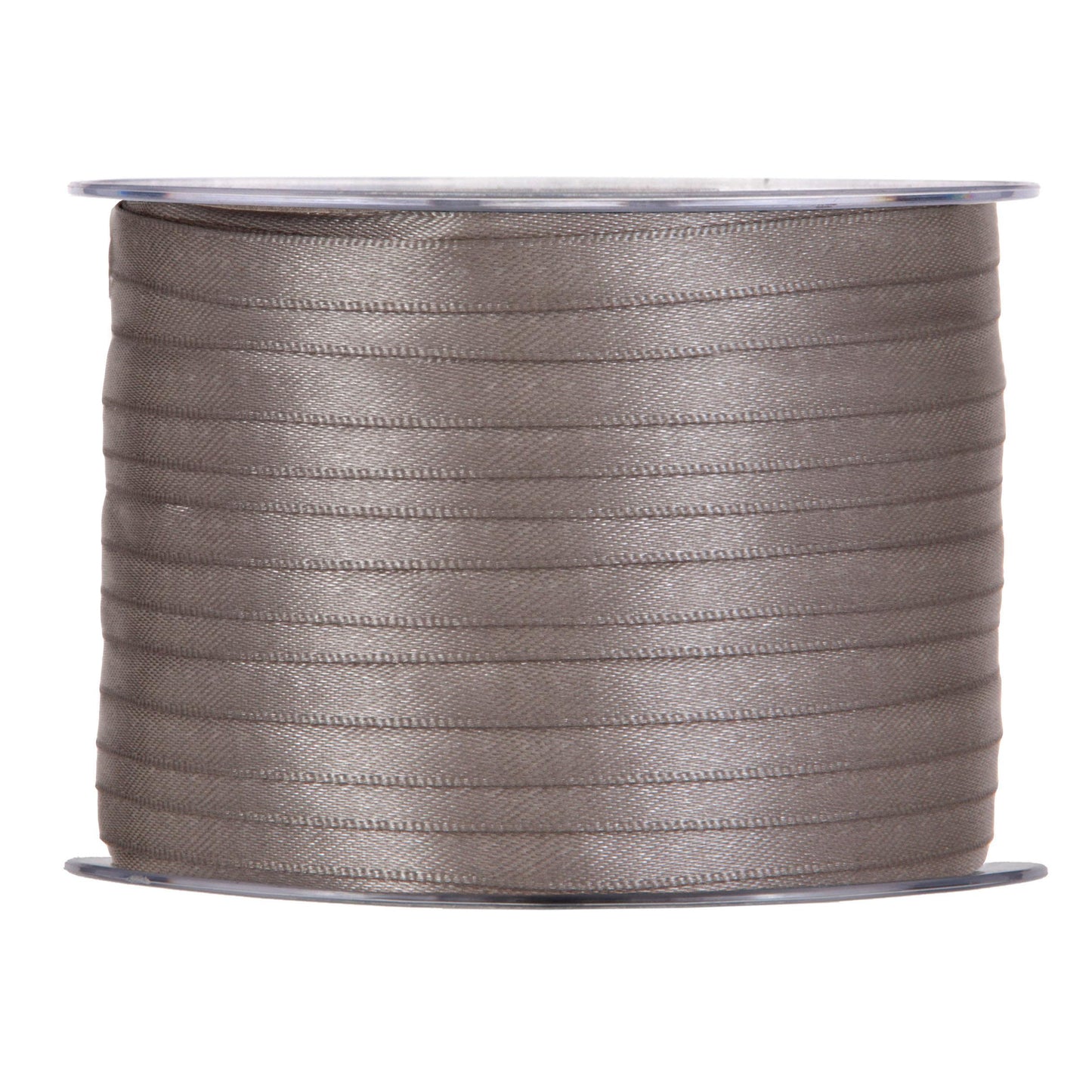 NASTRO DOPPIO RASO GRIGIO 3 MM X 100 M