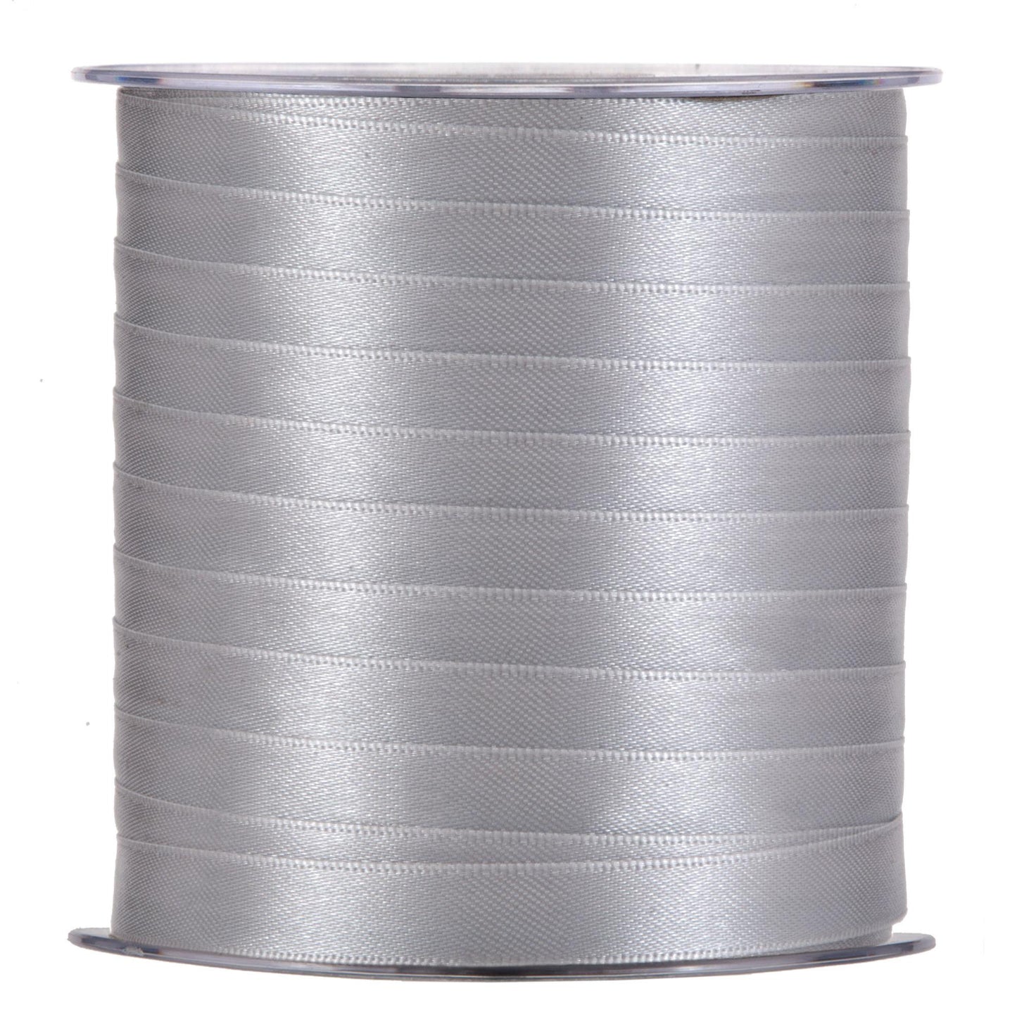 NASTRO DOPPIO RASO ARGENTO 10 MM X 100 M