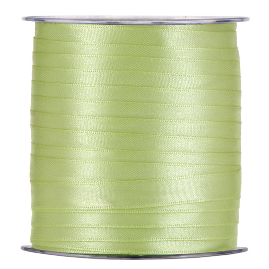 NASTRO DOPPIO RASO VERDE LIME