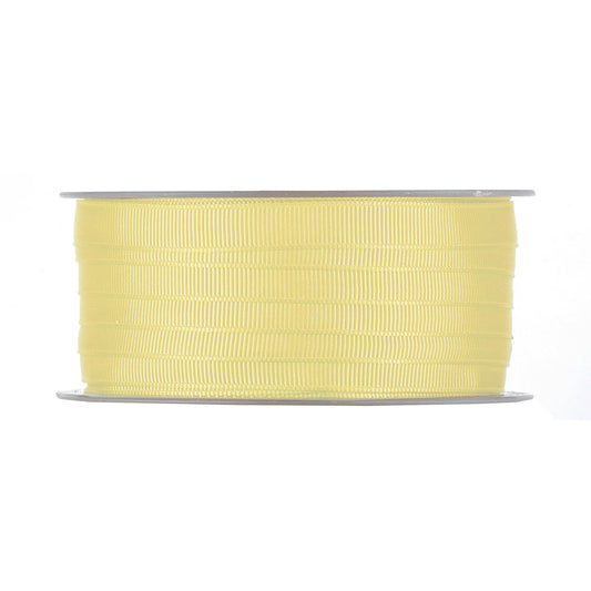 NASTRO GROS-GRAIN GIALLO CHIARO