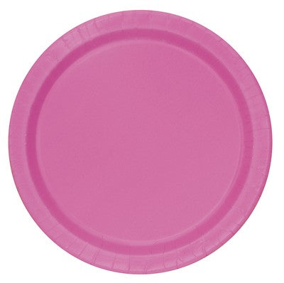 16 HOT PINK 9" PIATTI