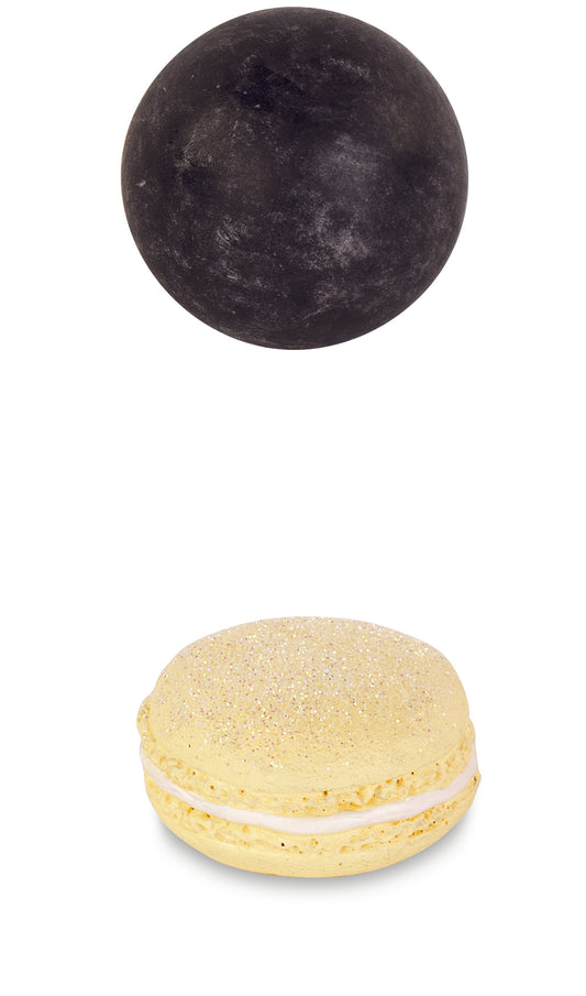 MACARON GLIT.GIALLO C/MAGNETE