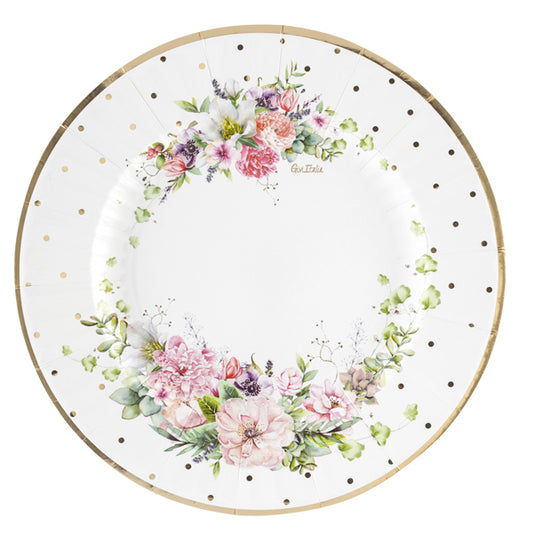 CF.8 PIATTI ROUND SHAPE CM 27 JARDIN A P