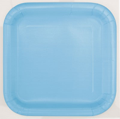 16 PWDR BLU 7" SQ PLT