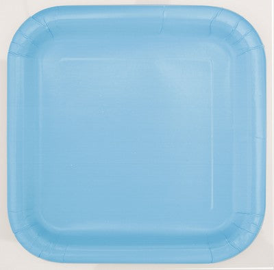 14 PWDR BLU 9" SQ PLT