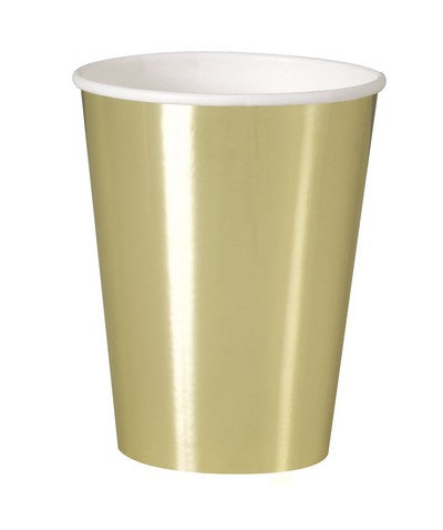 8 GOLD 12OZ CUP-FB