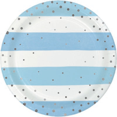 PLT7 FOIL 12/8CT BLUE SILVER CELEB