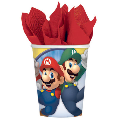 8 CUPS SUPER MARIO 266ML