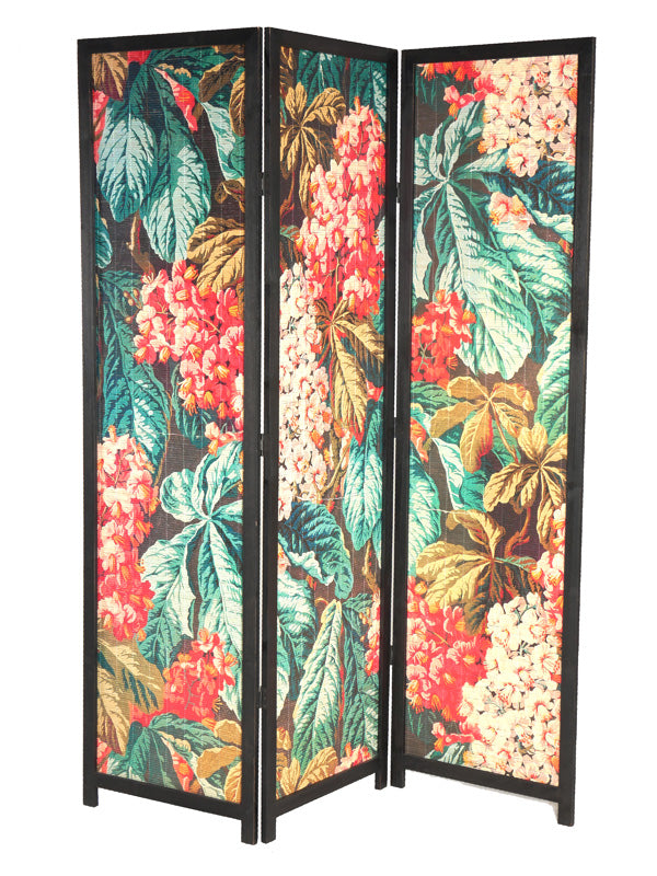 Separe' Dec.Floreale 150X2,5X180Cm Legno