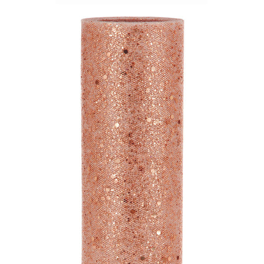 BRILLIANT TULLE CM30X10MT COPPER