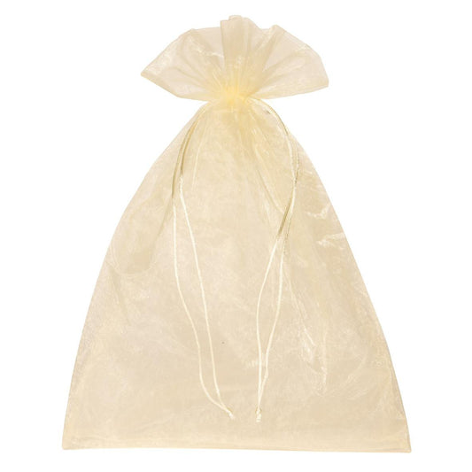SACCHETTO ORGANZA CM30XH40 VANILLA