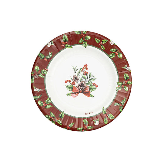 CF.8 PIATTI ROUND SHAPE CM.21 CHRISTMAS