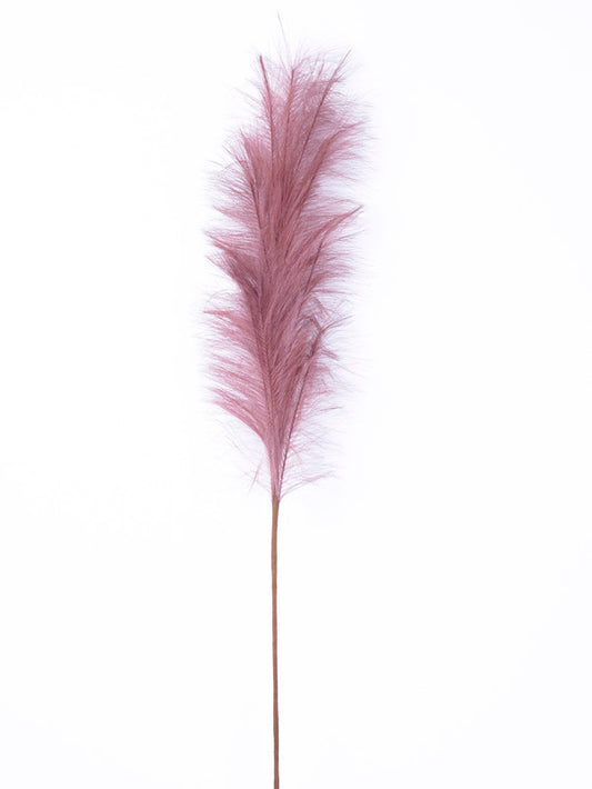 RAMETTO PIUME MARRONE H.120CM PVC