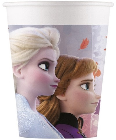 BICCHIERE CARTA 8 PZ * FROZEN II