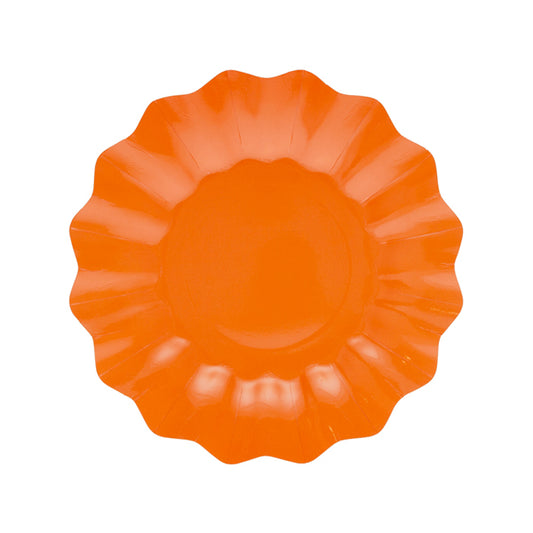 CF. 8 PIATTI NEW SHAPE CM 21 PAPAYA