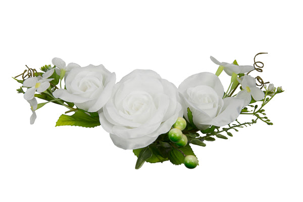 Tralcio 3 Rose *24-4 Bianco