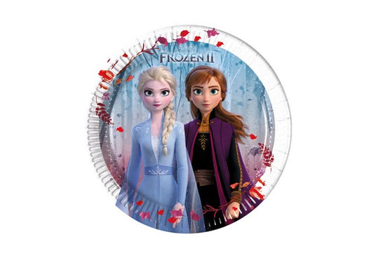 PIATTO 20 CM 8 PZ * FROZEN II