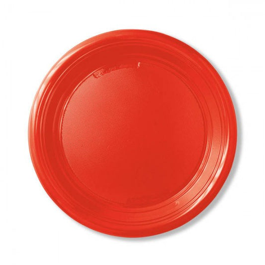 PIATTO MATER BIO DESS. ROSSO