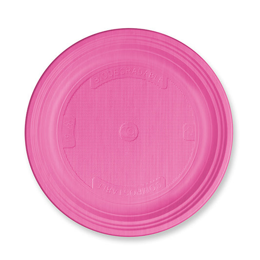PIATTO MATER BIO DESS.FUCSIA