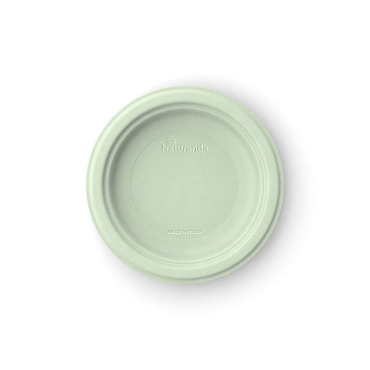 PIATTI PIANI 18 CM 12 PZ VERDE PISTACCHI