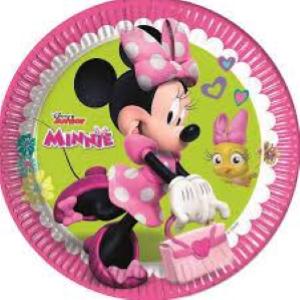 PIATTO PIANO Ø 23 CM. MINNIE HAPPY HELP