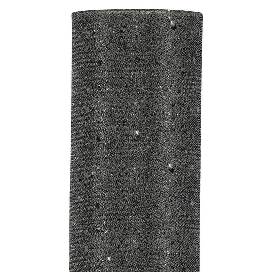 BRILLIANT TULLE CM30X10MT BLACK