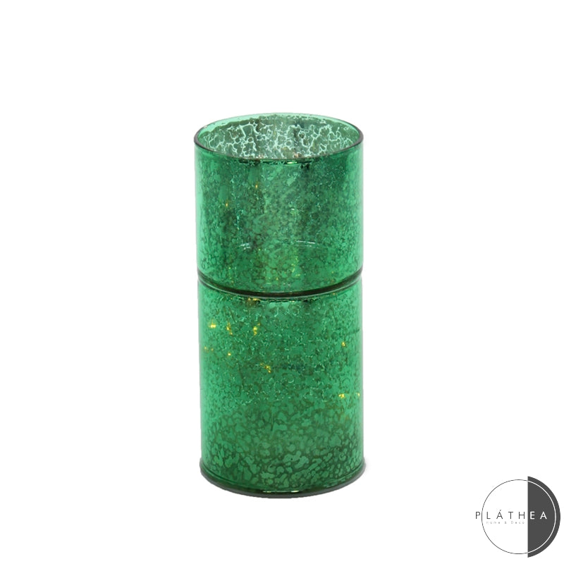 TUBO VERDE PORTAC. C.LED D.8X17CM REM.CO