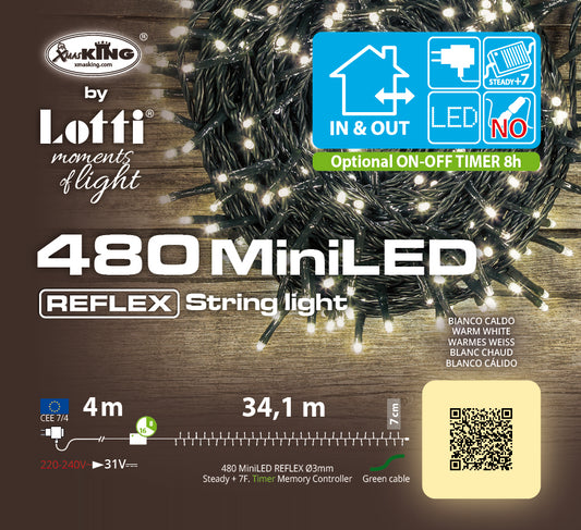 CATENA LINEARE TLG 480 MINILED BIANCO CA