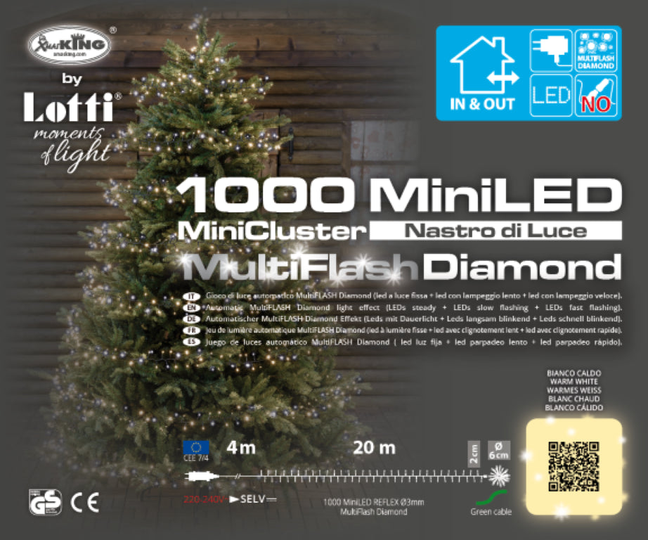 Catena lineare Nastro MiniCluster O̸6cm N