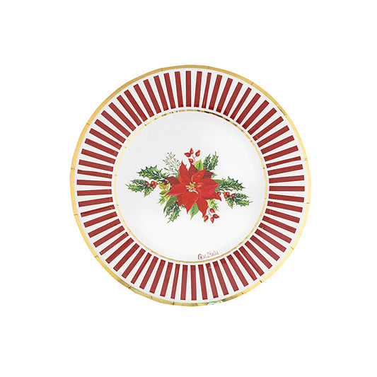 CF.8 PIATTI CM 21 CHRISTMAS FLOWER