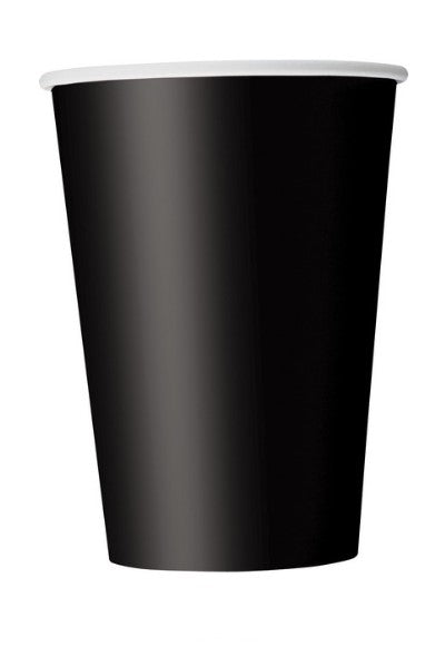 14 MIDNIGHT BLACK 9 OZ. CUPS