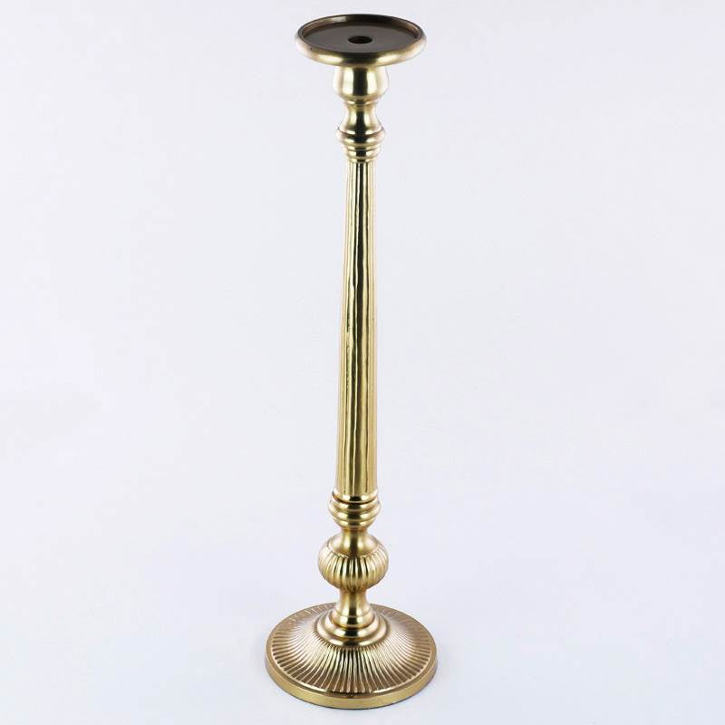 CANDELIERE ORO H.70CM ALLUMINIO