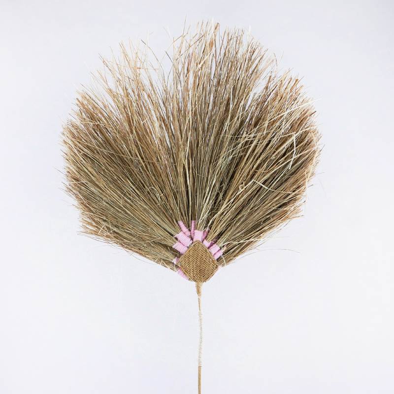RAMO DEC.ROSA 72X37CM PAGLIA