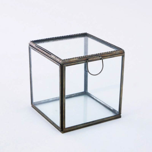 BOX 12X12X12CM VETRO/METALLO