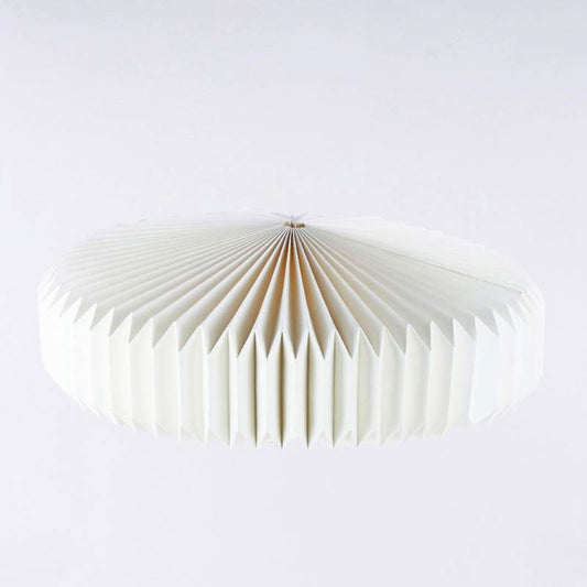 DECORO VETRINA ORIGAMI BIANCO D.56X23CM