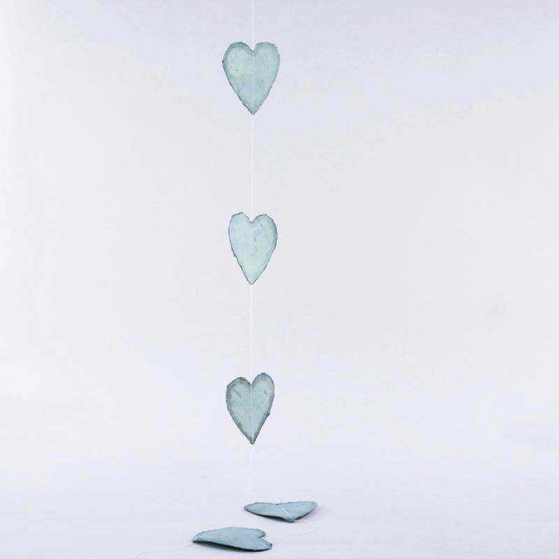 RESTA CUORI VERDI 9X150CM CARTA
