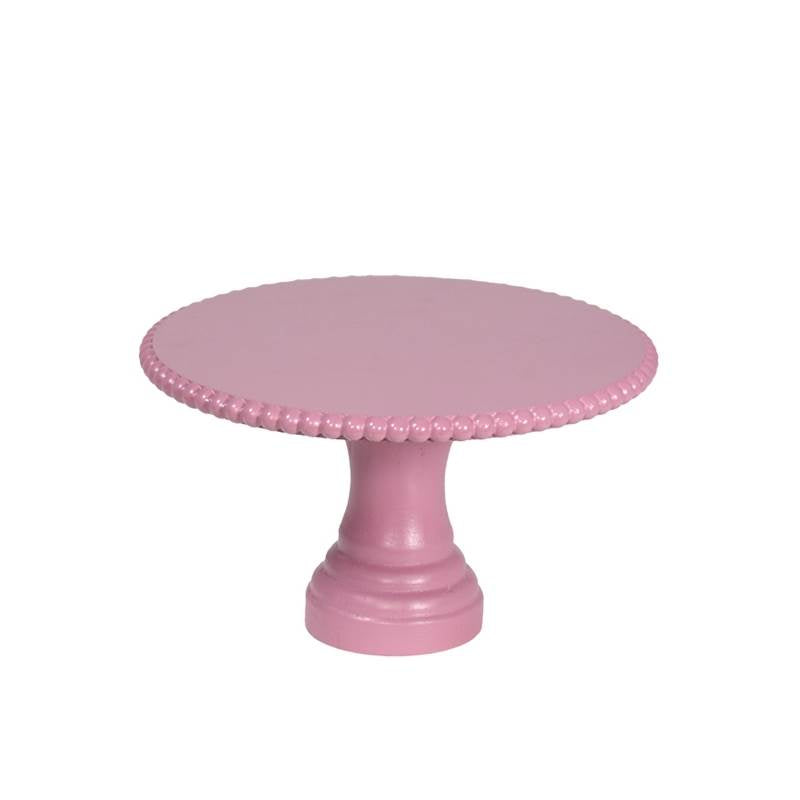 ALZATA ROSA D.25X14CM LEGNO