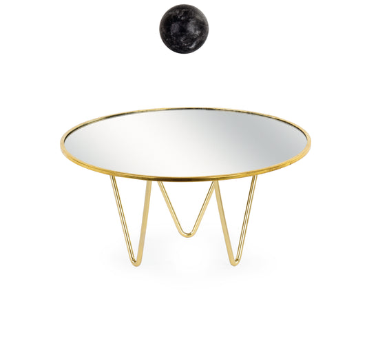 ALZATINA ORO C/SPECCHIO
