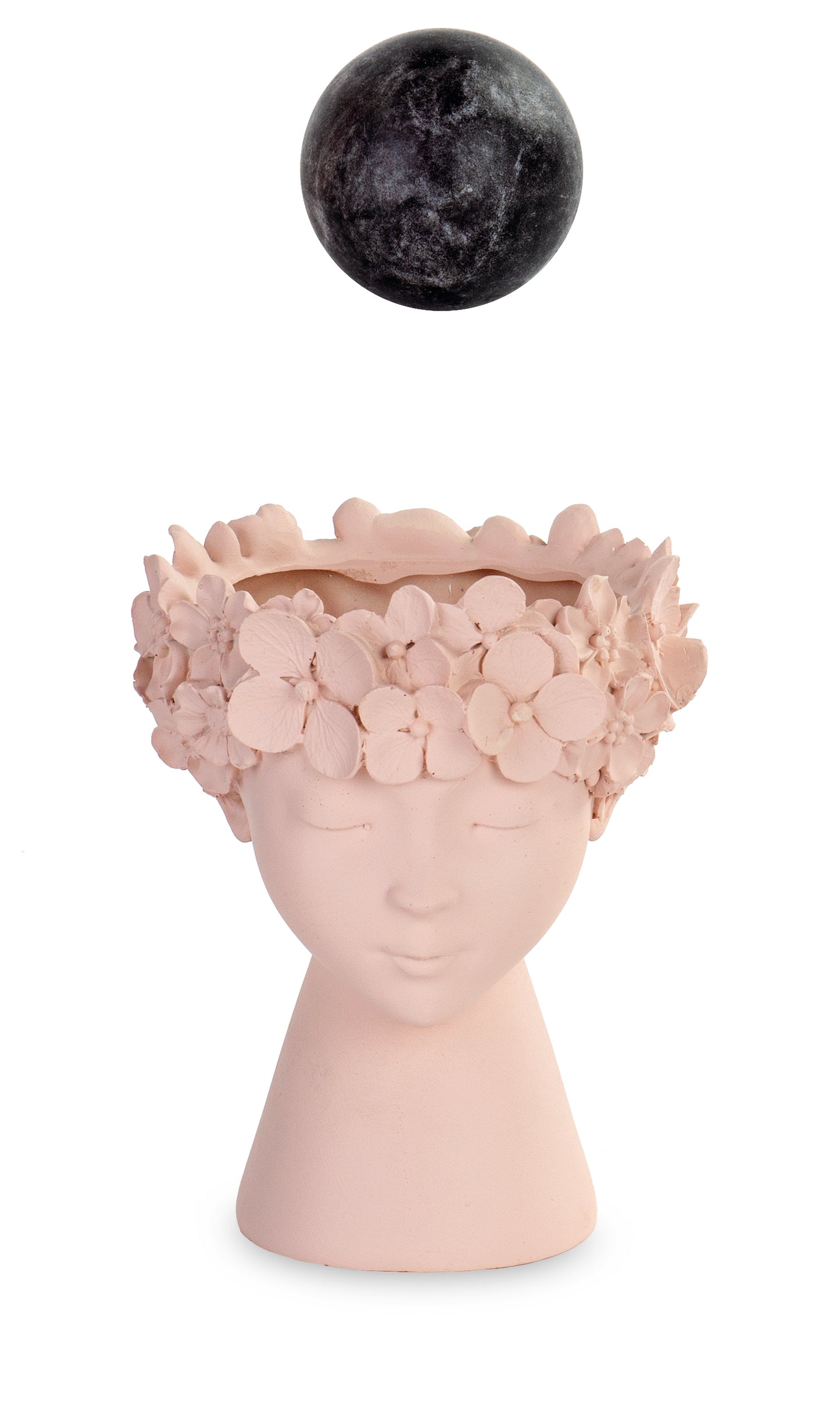 Vaso Rosa Viso Donna